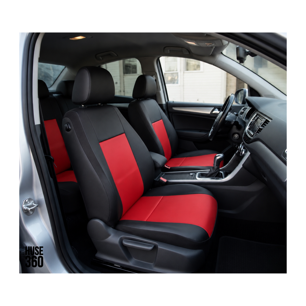 HUSE AUTO DEDICATE VOLKSWAGEN SHARAN – PIELE ECOLOGICĂ