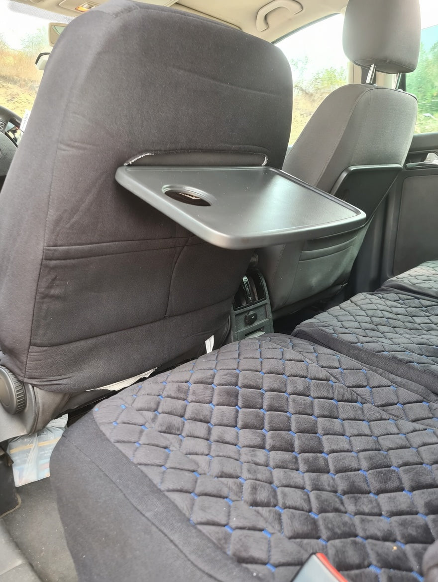 HUSE AUTO VOLKSWAGEN TOURAN 5 LOCURI – TIP ALCANTARA + PIELE ECOLOGICĂ