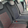 Huse Auto Dedicate VW Touran Elegance – Stofă & Piele Ecologică | 5 Locuri