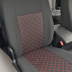 Huse Auto Dedicate VW Touran Elegance – Stofă & Piele Ecologică | 5 Locuri